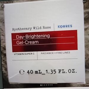 BNIB Korres Apothecary Wild Rose Day Brightening Gel Cream